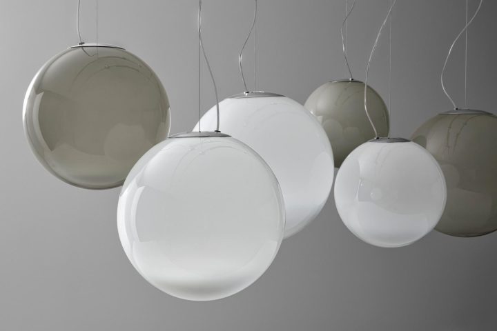 Smoke Pendant Lamp, Panzeri