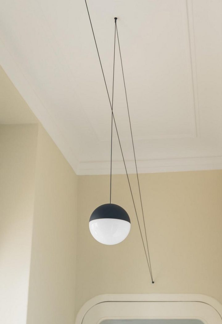 String Light Sphere Head Pendant Lamp, Flos