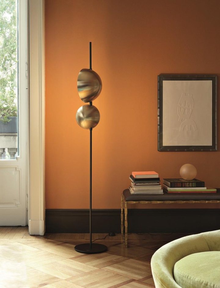 Superluna 397 Floor Lamp, Oluce