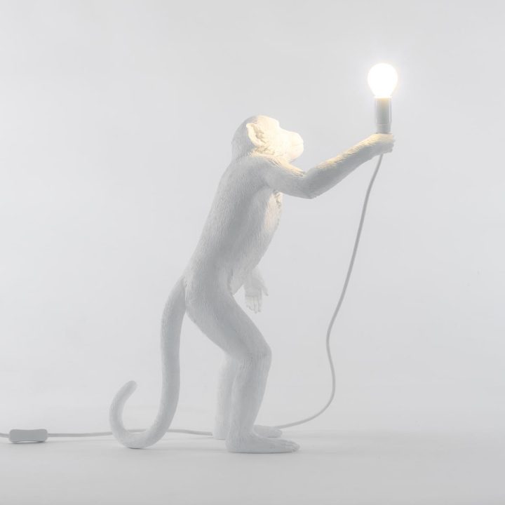 The Monkey Lamp Standing Outdoor Floor Lamp, Seletti