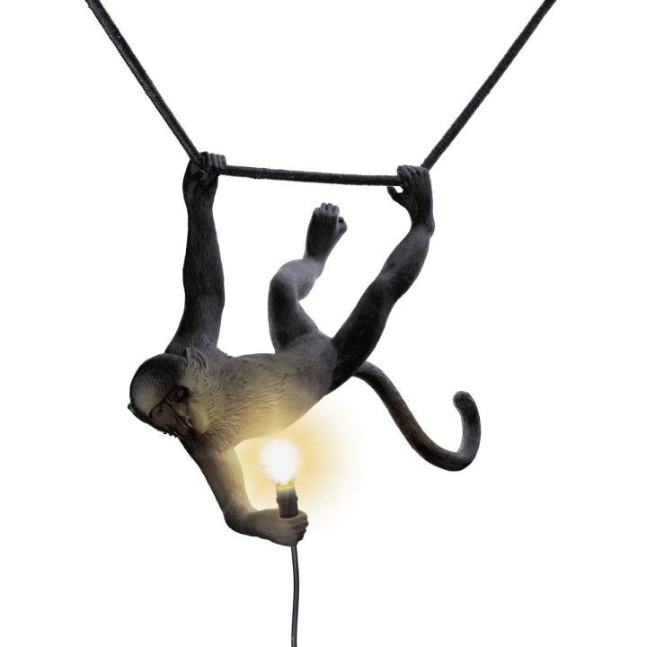 The Monkey Lamp Swing Outdoor Pendant Lamp, Seletti