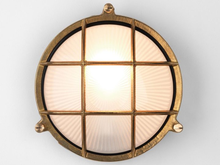 Thurso Round Outdoor Wall Lamp, Astro Lighting