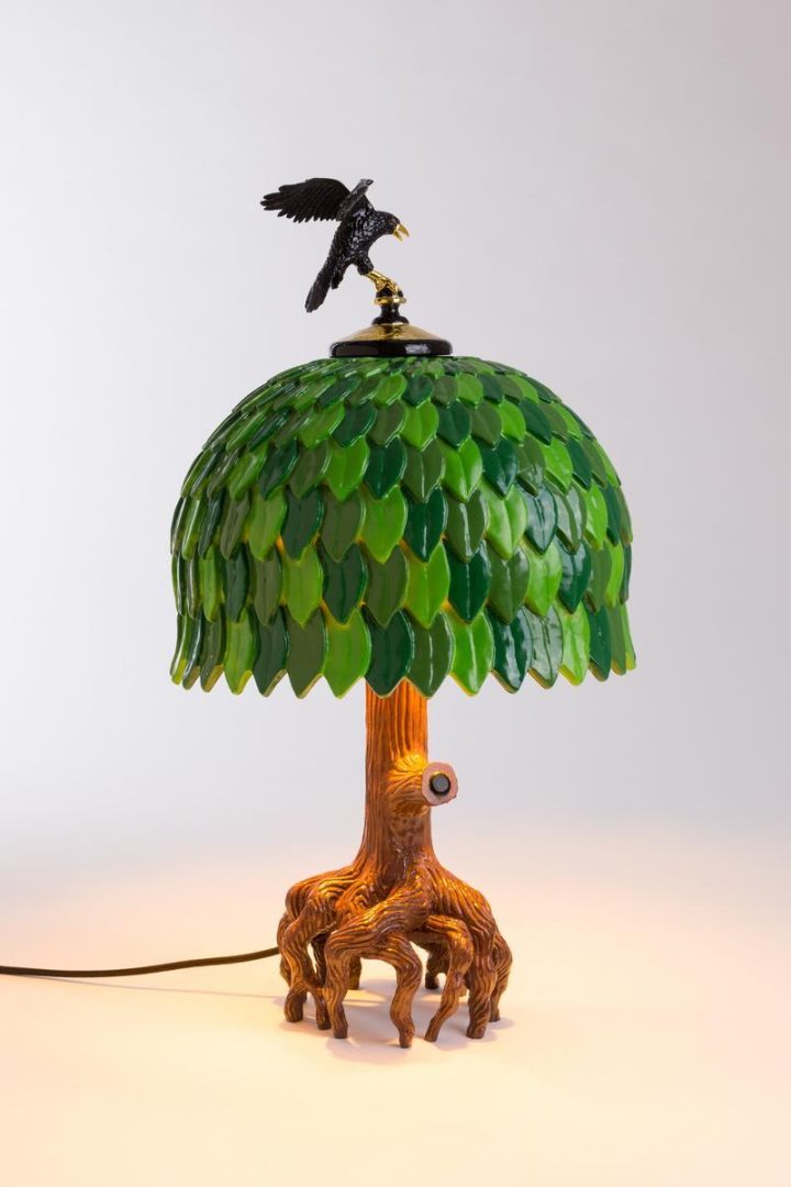 Tiffany Tree Table Lamp, Seletti