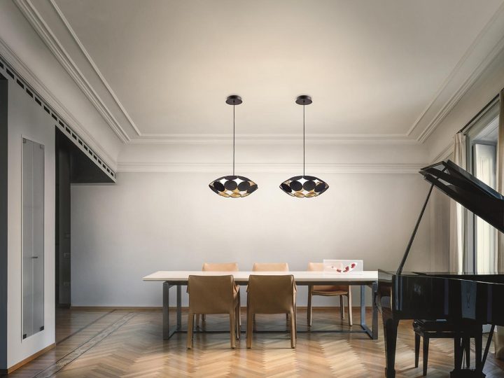 Timeo S1 R65 Pendant Lamp, Masiero