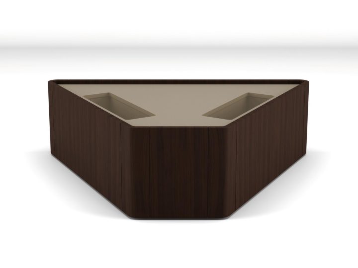 Wave Coffee Table, Bruno Zampa