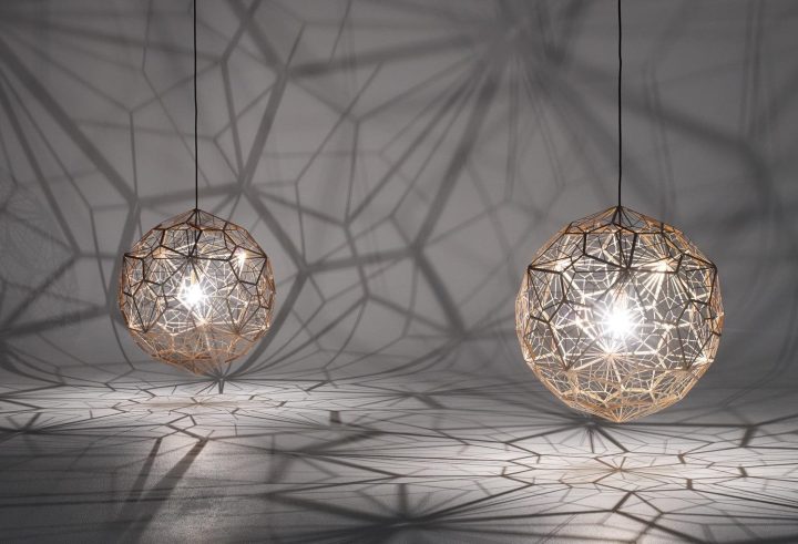 Etch Web pendant lamp by Tom Dixon