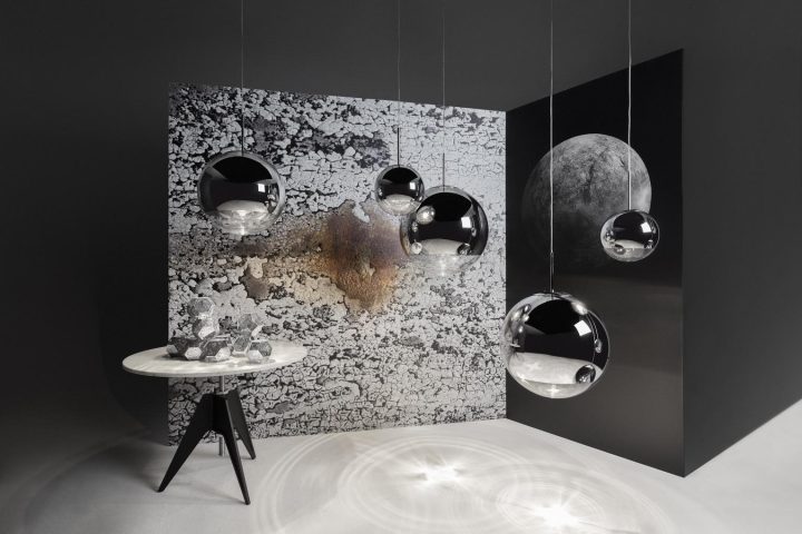 Mirror Ball pendant lamp by Tom Dixon