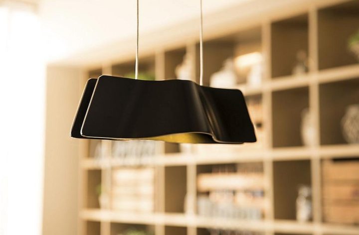Wave pendant lamp by SLV
