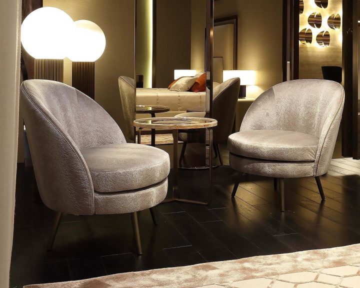Perla armchair by Rugiano