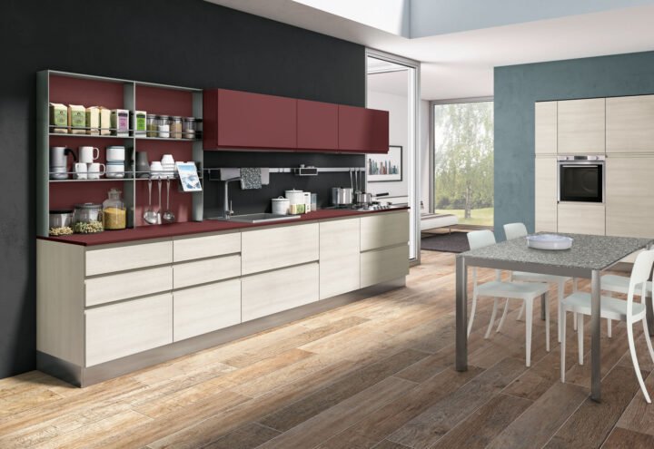 Jey Feel - melamine kitchen without handles | Creo kitchens