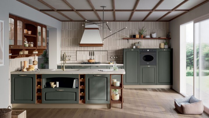 Grace - wood kitchen with handles | Creo kitchens