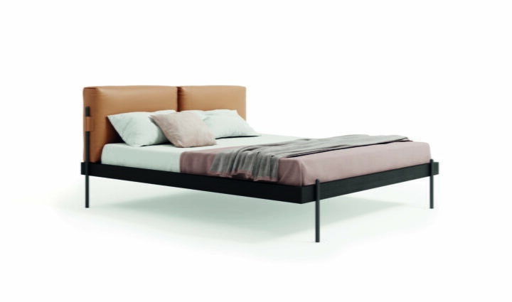 Supernova - fabric bed with upholstered headboard | Dall'Agnese