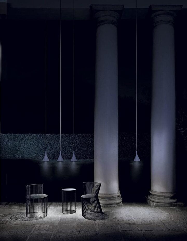 Aplomb - concrete pendant lamp | Foscarini