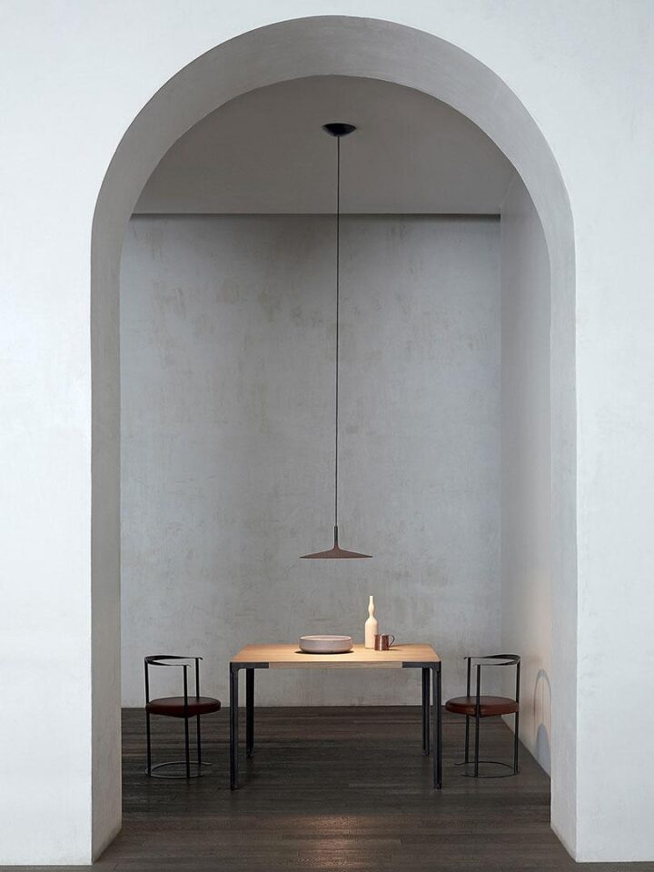 Aplomb - concrete pendant lamp | Foscarini