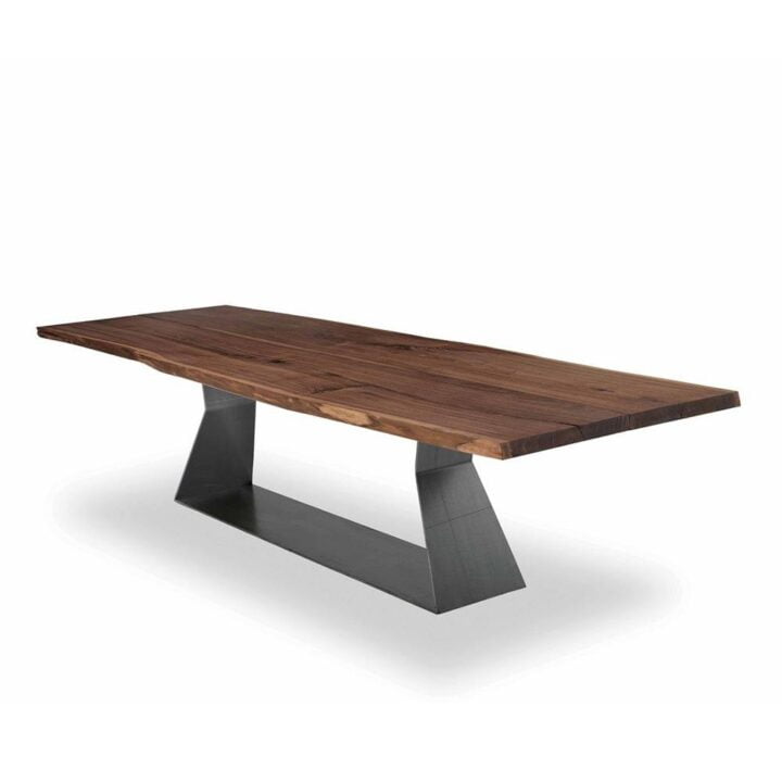 Bedrock - rectangular veneer table | Riva 1920
