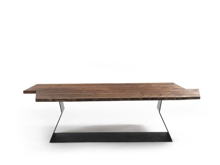 Bedrock - rectangular veneer table | Riva 1920