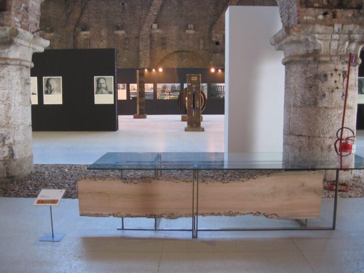 Cornice - rectangular glass table | Riva 1920