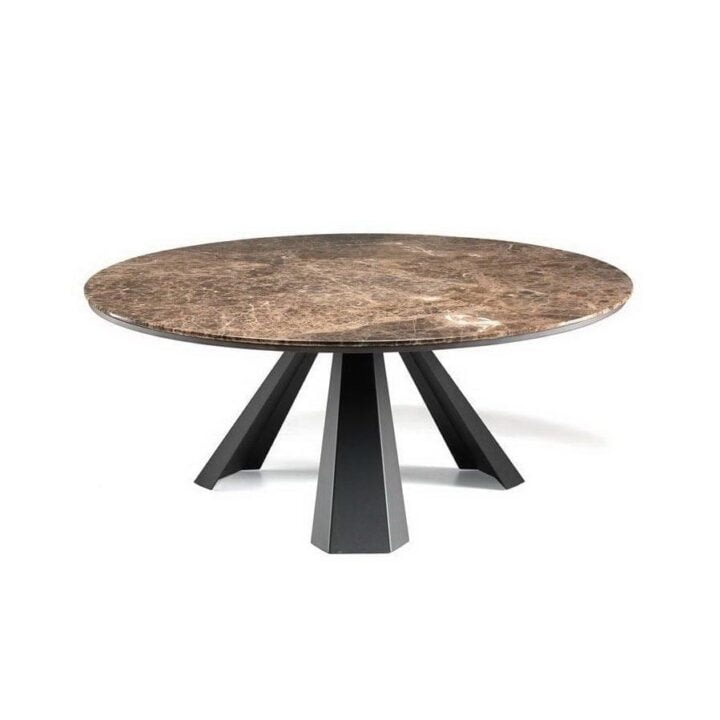 Eliot Round - round ceramic table | Cattelan Italia