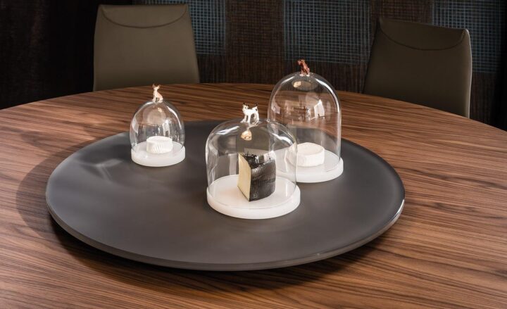 Eliot Round - round ceramic table | Cattelan Italia