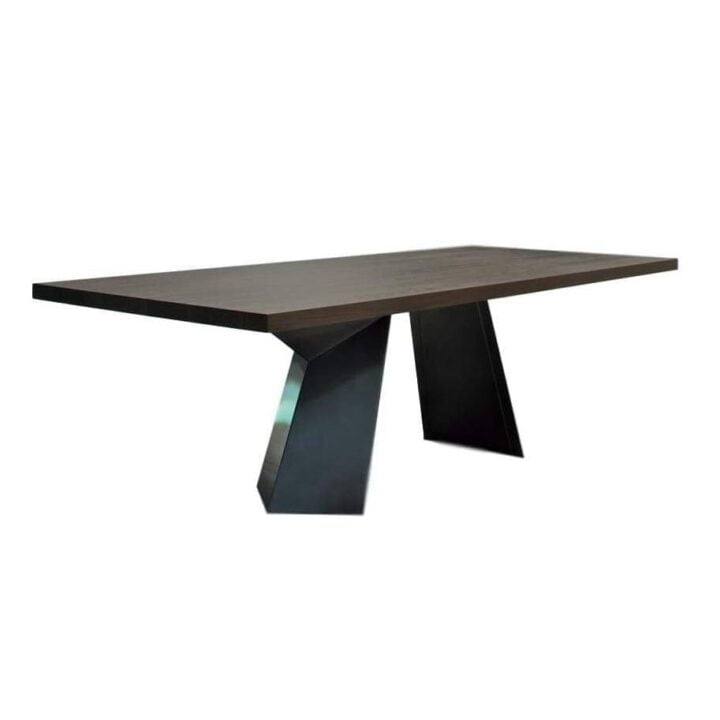 Fiandre - rectangular tempered glass table | Bontempi