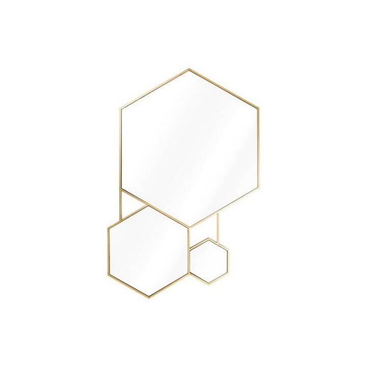 Hexa - square metal mirror | Eichholtz