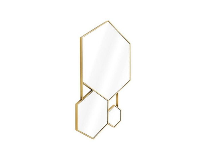 Hexa - square metal mirror | Eichholtz