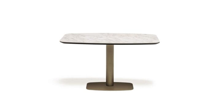 Ipanema Keramik - oval metal table | Cattelan Italia