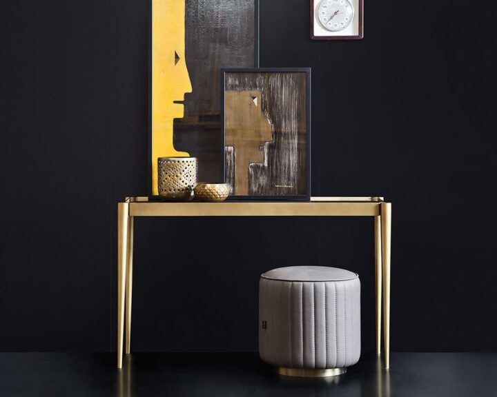 Josephine - rectangular metal console | Daytona