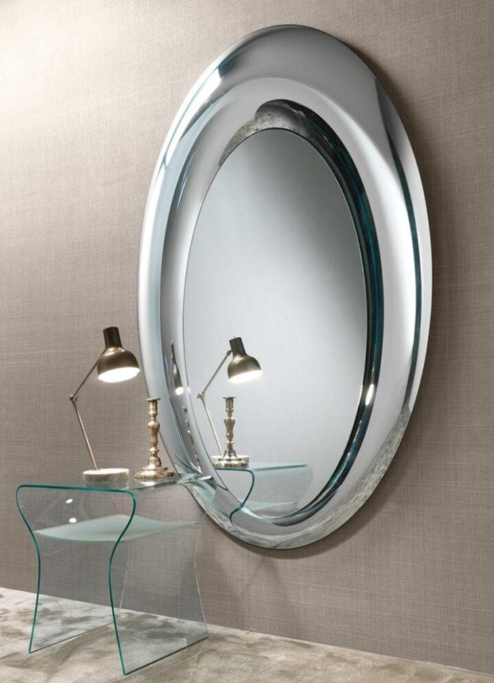 Mary - oval mirror | Fiam