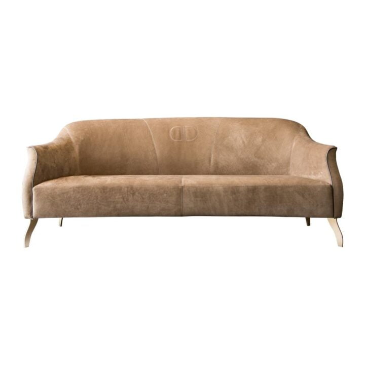 Olimpia - curved nabuk sofa | Daytona
