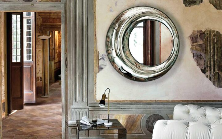 Rosy - round mirror | Fiam