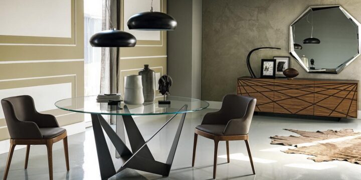 Skorpio Round - round metal table | Cattelan Italia