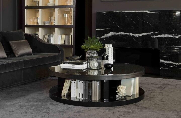 Morgan - round coffee table | Galimberti Nino