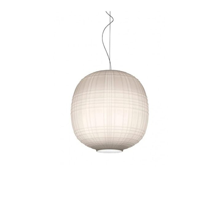 Tartan - glass pendant lamp | Foscarini