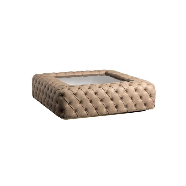 Vogue - rectangular nabuk pouf | Daytona