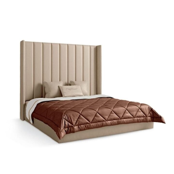 Coliseum - velvet bed with tufted headboard | Cavio