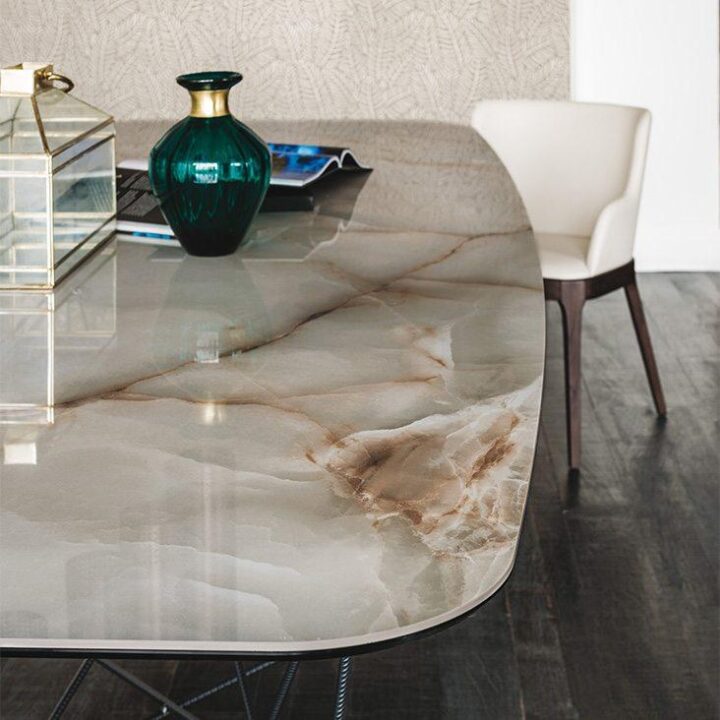 Gordon Keramik - oval ceramic table | Cattelan Italia