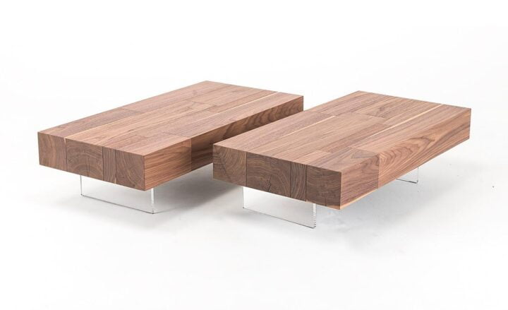 Lingotto - rectangular wood coffee table | Cattelan Italia