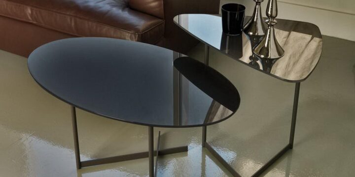 Pat - oval metal coffee table | Cattelan Italia