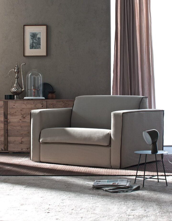 Argo - sectional fabric sofa | Alberta Salotti