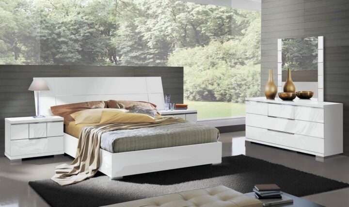 Asti - lacquered bedroom set | ALF Italia