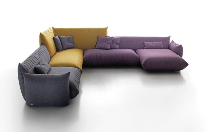 Bellavita - corner fabric sofa | Alberta Salotti