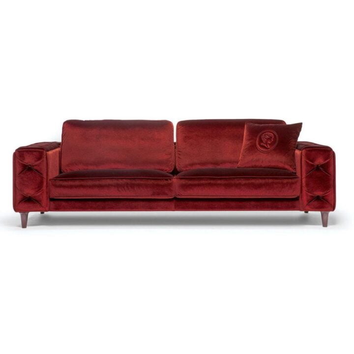 Belmondo - sectional fabric sofa | Alberta Salotti
