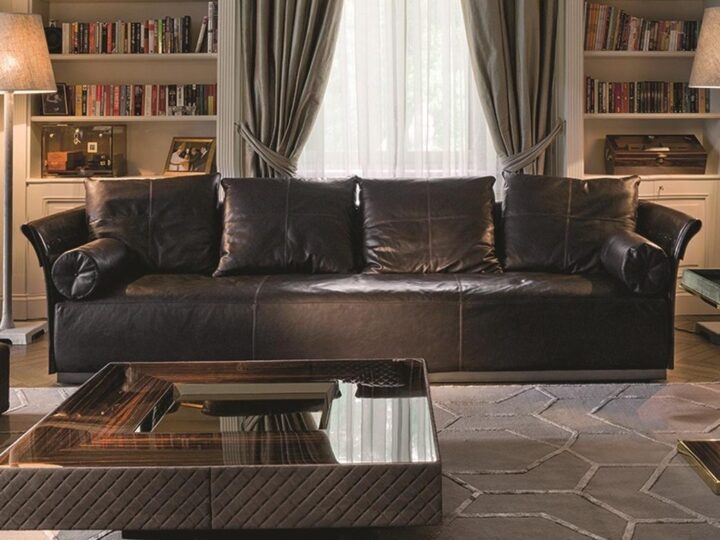 Charme - leather sofa | Longhi