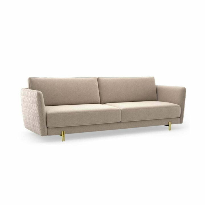 Conrad - sectional nabuk sofa | Alberta Salotti