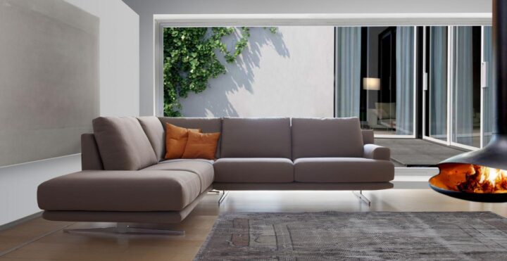 Cosmo - modular velvet sofa | Calia Italia