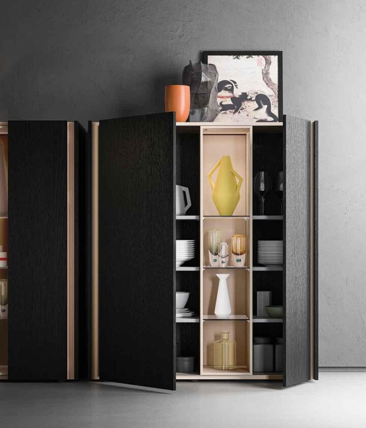 Da-Do giorno - modular veneer sideboard with doors | ALF Dafre