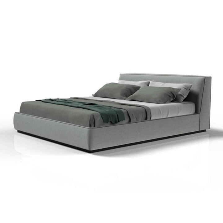 Dion - fabric bed with upholstered headboard | Alberta Salotti