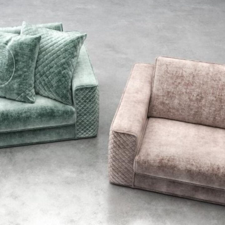 Espada - sectional leather sofa | Alberta Salotti