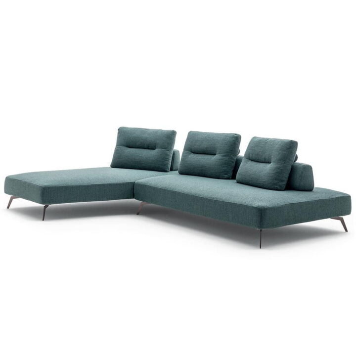 Freedom - sectional fabric sofa | Alberta Salotti